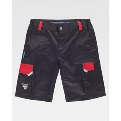 BERMUDA REF.WF2817 NEGRO+ROJO T-M