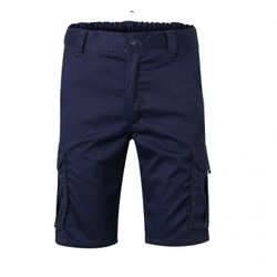 BERMUDAS STRETCH MULTIBOLSILLOS COLOR AZUL NAVY T-58