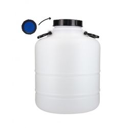 BIDON REDONDO DOS ASAS DE PLASTICO 30 LITROS