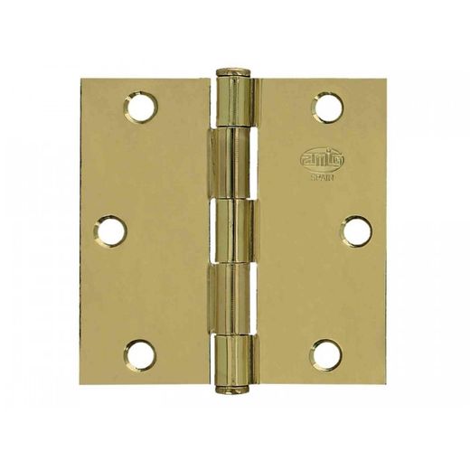 BISAGRA 1010-3X3 ACERO LATONADO (2)(S)