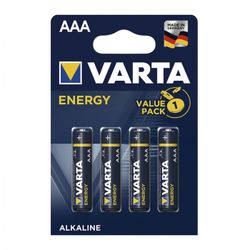 BL.4 PILAS ALC. VARTA ENERGY LR03 AAA