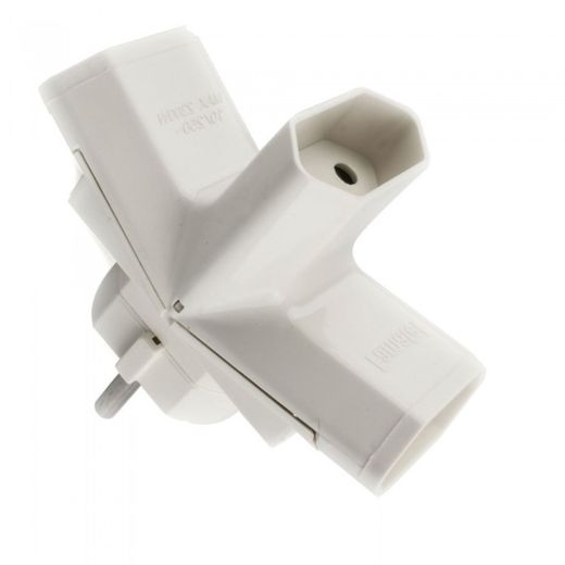 BLANCO ADAPTADOR ONLEX 10 A. 4,8 MM.3T.SCHUK