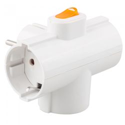 BLANCO ADAPTADOR ONLEX 10/16A. 4,8MM.3T.C/IN