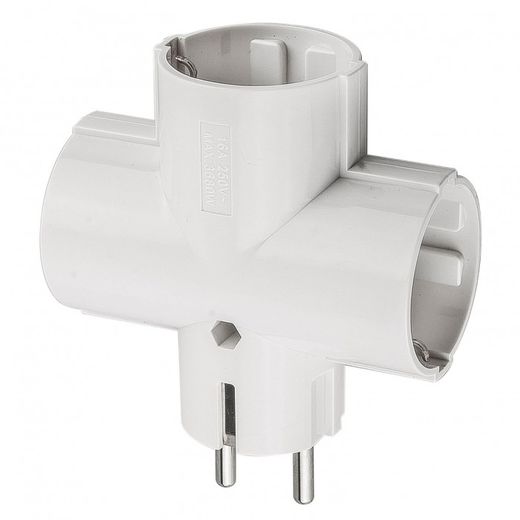 BLANCO ADAPTADOR ONLEX 10/16A.4,8MM.3T.SC.