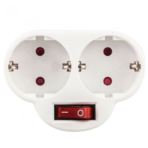 BLANCO ADAPTADOR ONLEX 4,8MM.T/T 2T C/INTER.