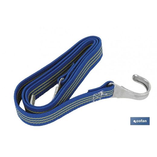 BLISTER CORREA ELASTICA PLANA 18MM 1M SURTIDO