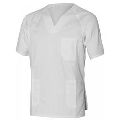 BLUSA MANGA CORTA COLOR: BLANCO T-M