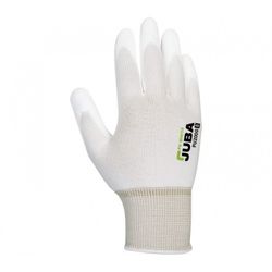 BNPU2000/7 GUANTE NYLON PALMA RECUBIERTA DE POLIURETANO CON PUÑO COLOR BLANCO