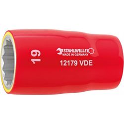 BOCA DE LLAVE DE VASO 1/2", VDE 12179 VDE - 11