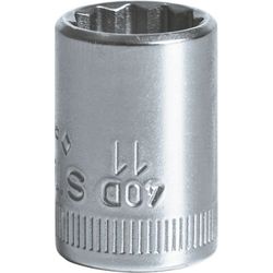 BOCA DE LLAVE DE VASO 1/4" 40 D 11
