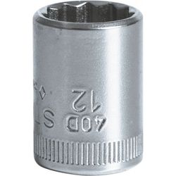 BOCA DE LLAVE DE VASO 1/4" 40 D 12