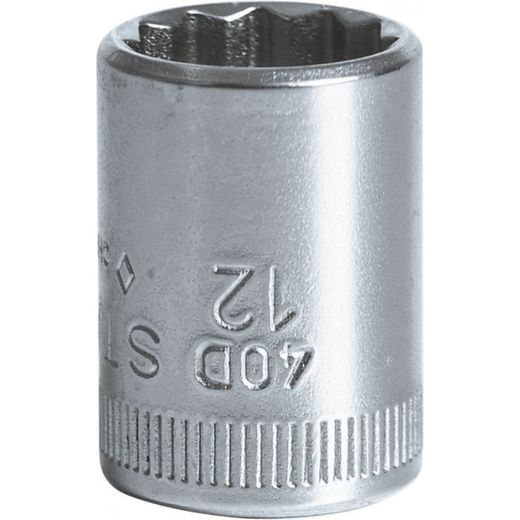 BOCA DE LLAVE DE VASO 1/4" 40 D 12