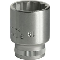 BOCA DE LLAVE DE VASO 3/8" 45 18