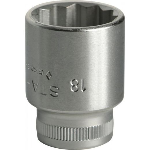 BOCA DE LLAVE DE VASO 3/8" 45 18