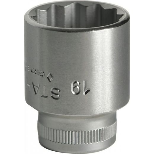 BOCA DE LLAVE DE VASO 3/8" 45 19