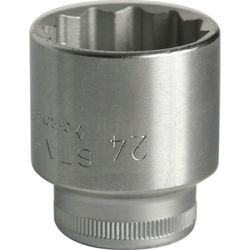 BOCA DE LLAVE DE VASO 3/8" 45 24
