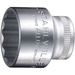 BOCA DE LLAVE DE VASO 3/8" 45 A 19/32