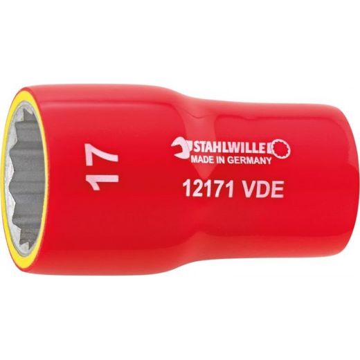 BOCA DE LLAVE DE VASO 3/8", VDE 12171 VDE - 10
