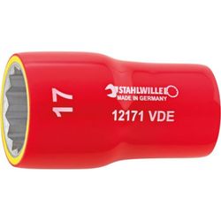 BOCA DE LLAVE DE VASO 3/8", VDE 12171 VDE - 9