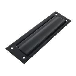 Amig 17588 | bocacartas 1 | 254 x 78 mm | acero | negro