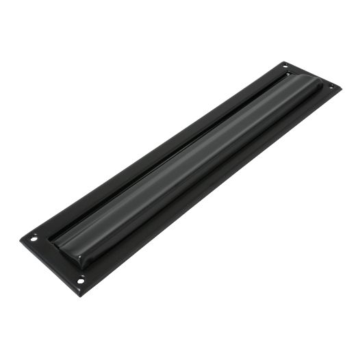 Amig 17589 | bocacartas 2 | 342 x 73 mm | acero | negro