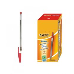 BOLIGRAFO BIC CRISTAL MEDIUM ROJO