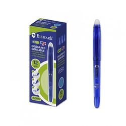 BOLIGRAFO BORRABLE CON CAPUCHON AZUL.0.7MM