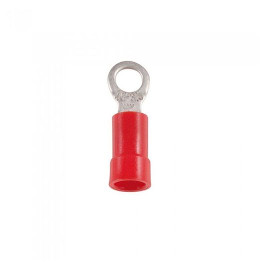 BOLSA 10 TERMINALES RED.PRE.15MM2,53MM,ROJO