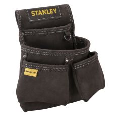 BOLSA CUERO STANLEY DOBLE BOLSILLO PARA CLAVOS