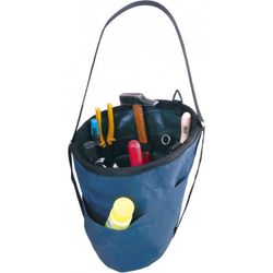 BOLSA DE NYLON 310 X 370 MM CON COMPARTIMENTOS INTERNOS.