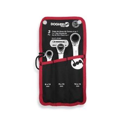 BOLSA NYLON 3 LLAVES DE CARRACA 4 EN 1