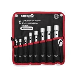 BOLSA NYLON 8 LLAVES DE TUBO HEXAGONAL