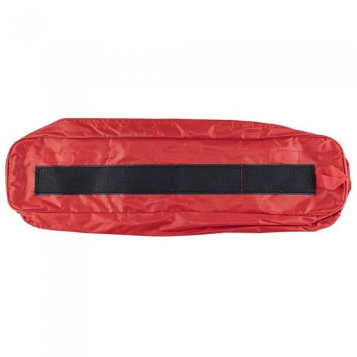 BOLSA ROJA CON 1 COMPARTIMENTO PARA KIT DE EMERGENCIA