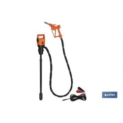 BOMBA ELECTRICA + PISTOLA BIDON 50/200L 12V DC