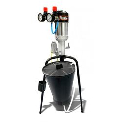 BOMBA NEUMATICA AIRLESS INOX, DEPOSITO 5L 32:1