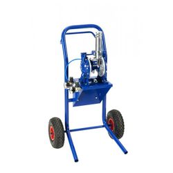 BOMBA NEUMATICA BT48 DOBLE MEMBRANA EN TROLLEY + REGULADORES + PULMON T
