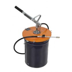 BOMBA PARA ENGRASE INDUSTRIAL A PALANCA Y BIDON DE 20 KG