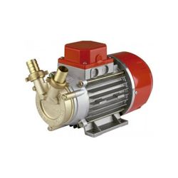 BOMBA TRASVASE A BATERIA EN LATON 24 V RACOR D.20 1700 L/H