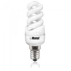 BOMBILLA B/C. ESPIRAL MINI L/FRIA E-14 15W
