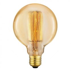 BOMBILLA EDISON VINTAGE GLOBO G80 E27 40W