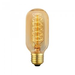 BOMBILLA EDISON VINTAGE TORPEDO T45 E27 40W