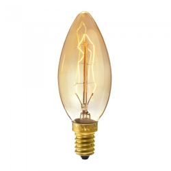 BOMBILLA EDISON VINTAGE VELA C35 E14 40W