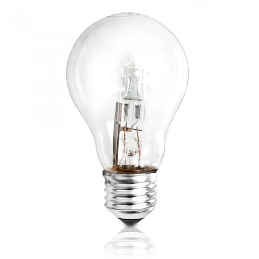 BOMBILLA HALOGENA ECO ESTANDAR CLARA E-27 42W.