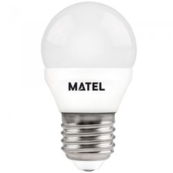 BOMBILLA LED ESFERICA 3UNID.E27 5W.CALIDA