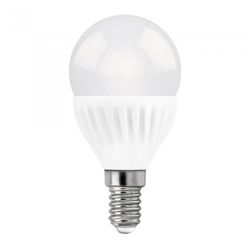 BOMBILLA LED ESFERICA E14 10W.CALIDA