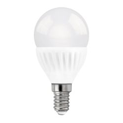BOMBILLA LED ESFERICA E14 10W.CALIDA