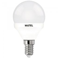 BOMBILLA LED ESFERICA REGULABLE E14 7W.NEU