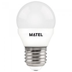 BOMBILLA LED ESFERICA REGULABLE E27 7W.FRIA