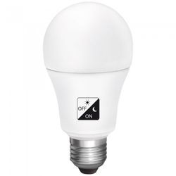 BOMBILLA LED ESTANDAR SENS.CREPUSC.E27 10W.F