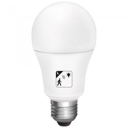 BOMBILLA LED ESTANDAR SENS.PIR+CRE.E27 10W.F